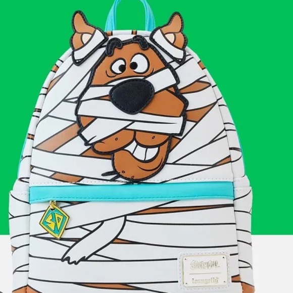 Loungefly x Scooby Doo Mummy Glow in the Dark Backpack NWT main image 6